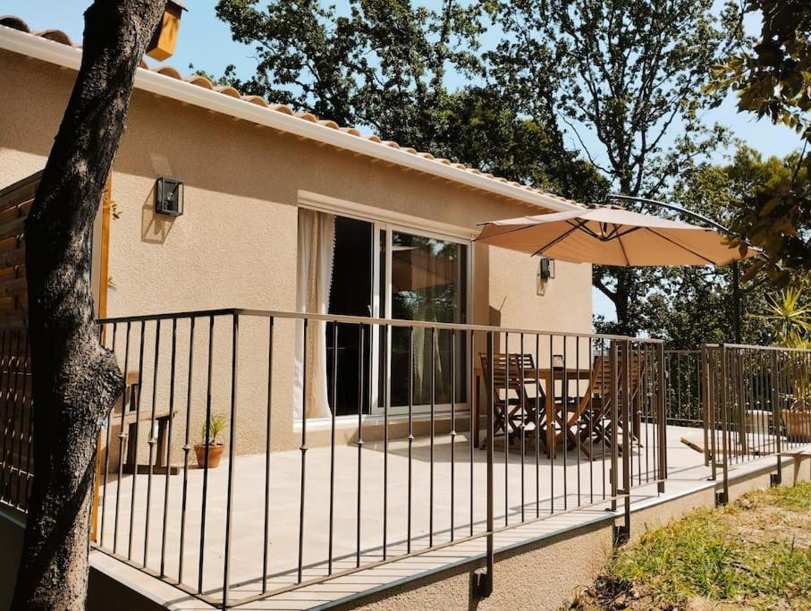 Charmante Maison Avec Jardin Aux Portes Des Gorges De L'Ardeche Saint-Julien-de-Peyrolas Екстер'єр фото